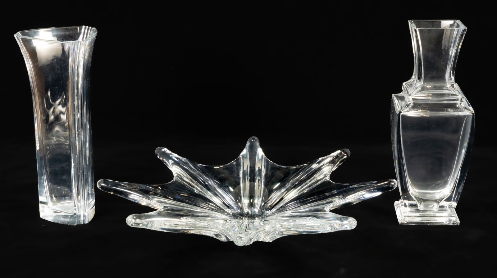 Three (3) BACCARAT Crystal Table Articles (1 of 12)