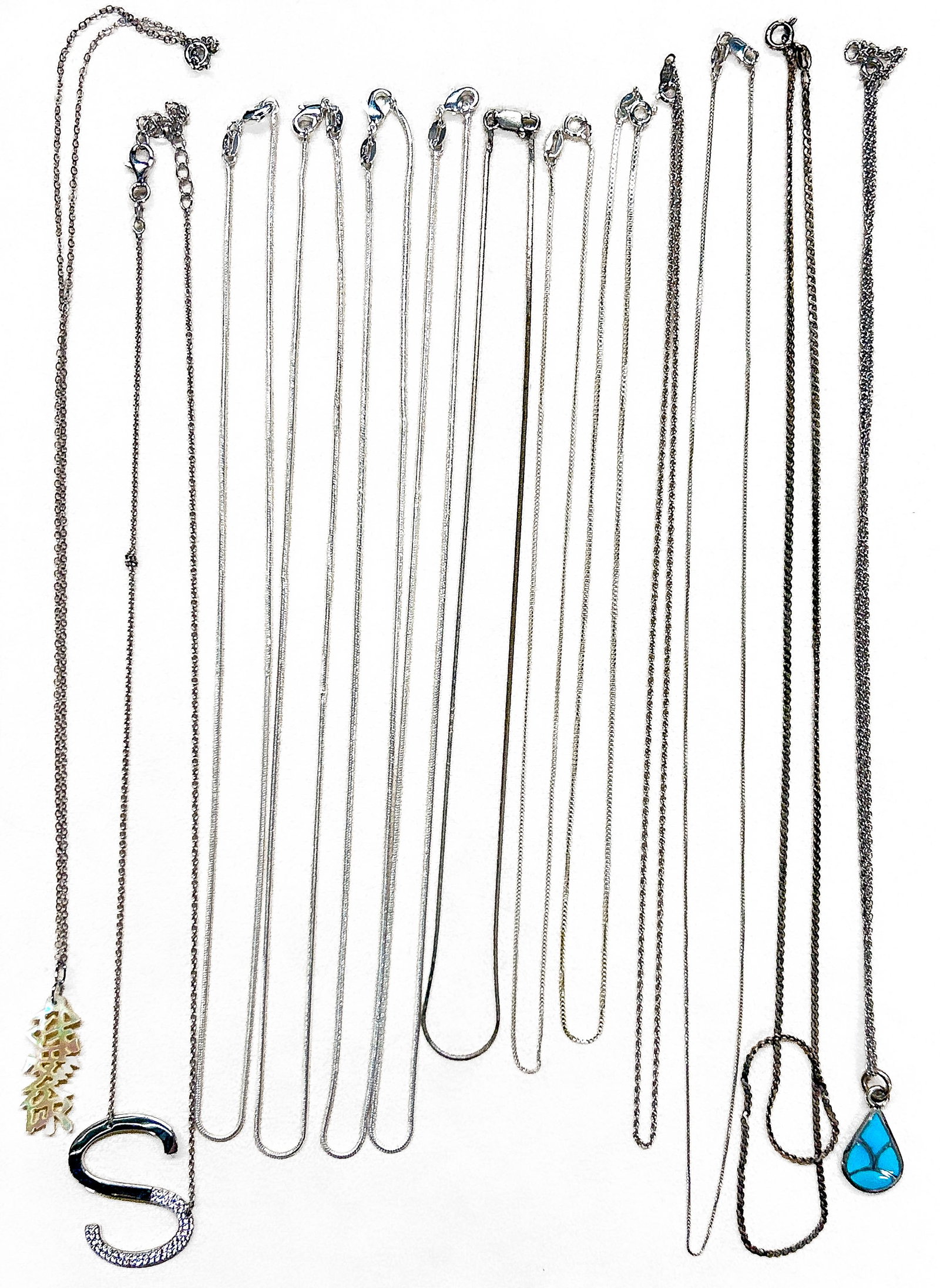 Sterling Silver Necklaces (1 of 2)