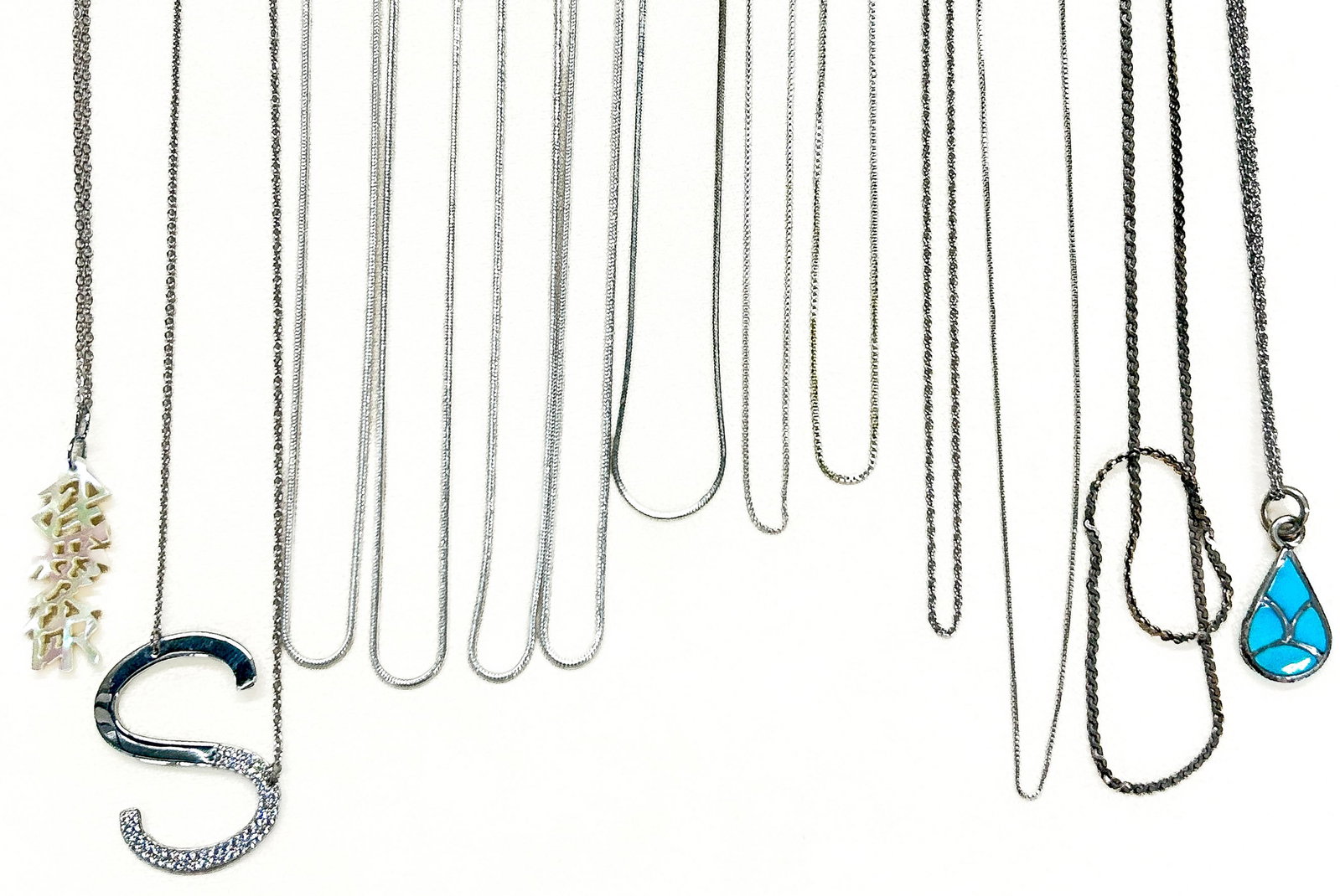 Sterling Silver Necklaces - 2