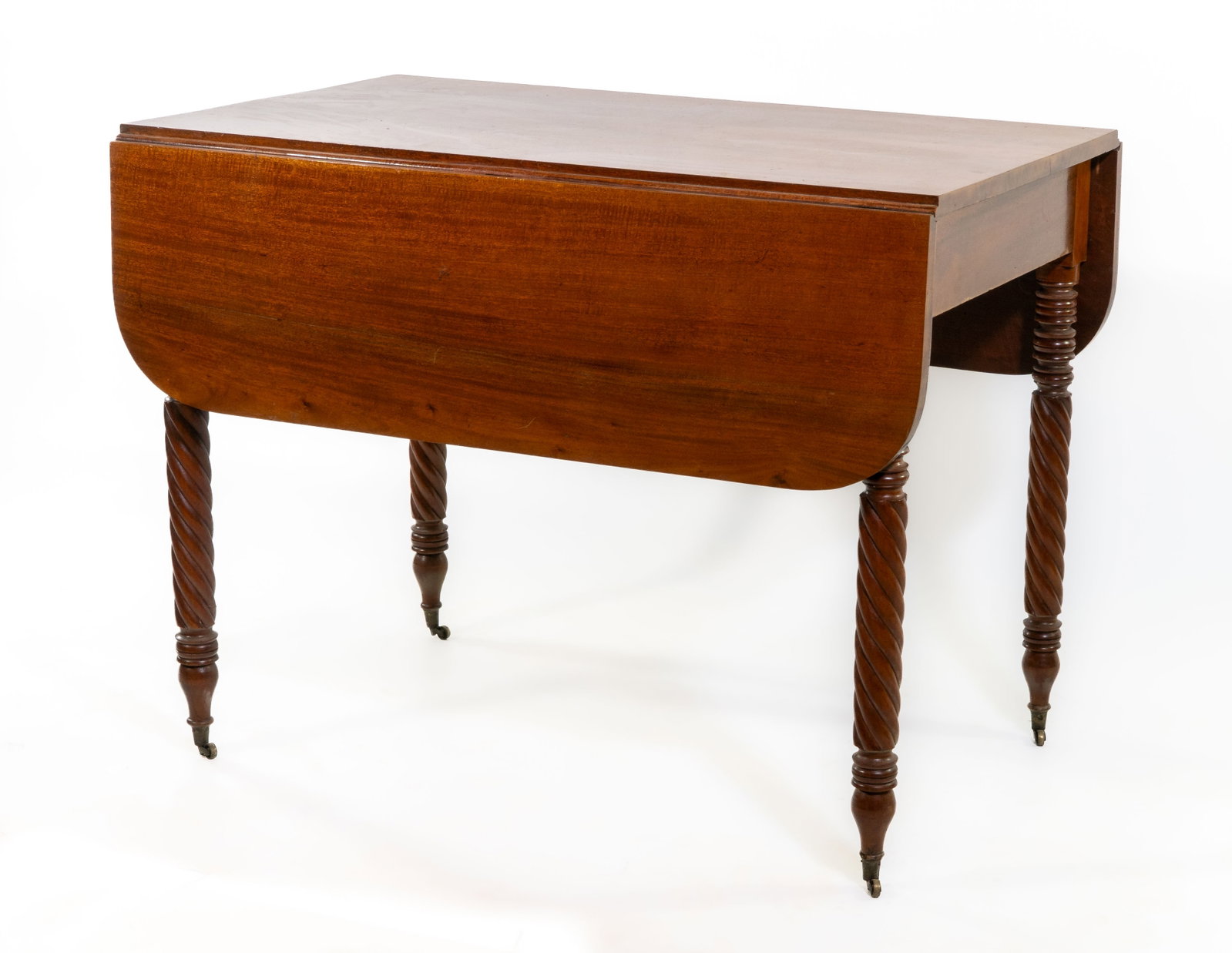 Sheraton-style Drop Leaf Table - 4