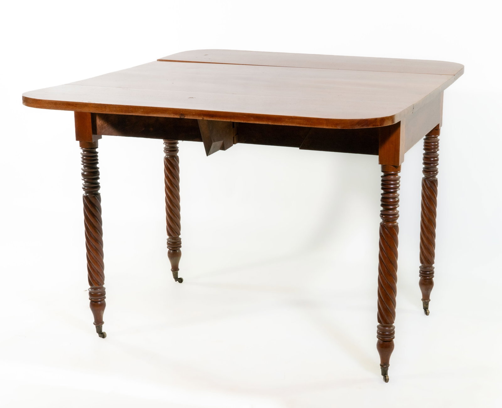 Sheraton-style Drop Leaf Table - 6