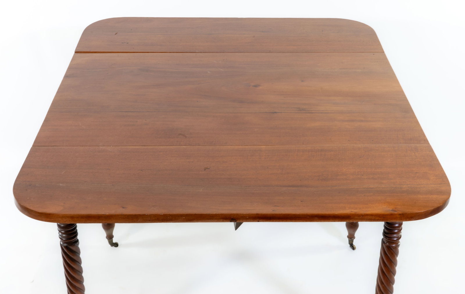 Sheraton-style Drop Leaf Table - 7