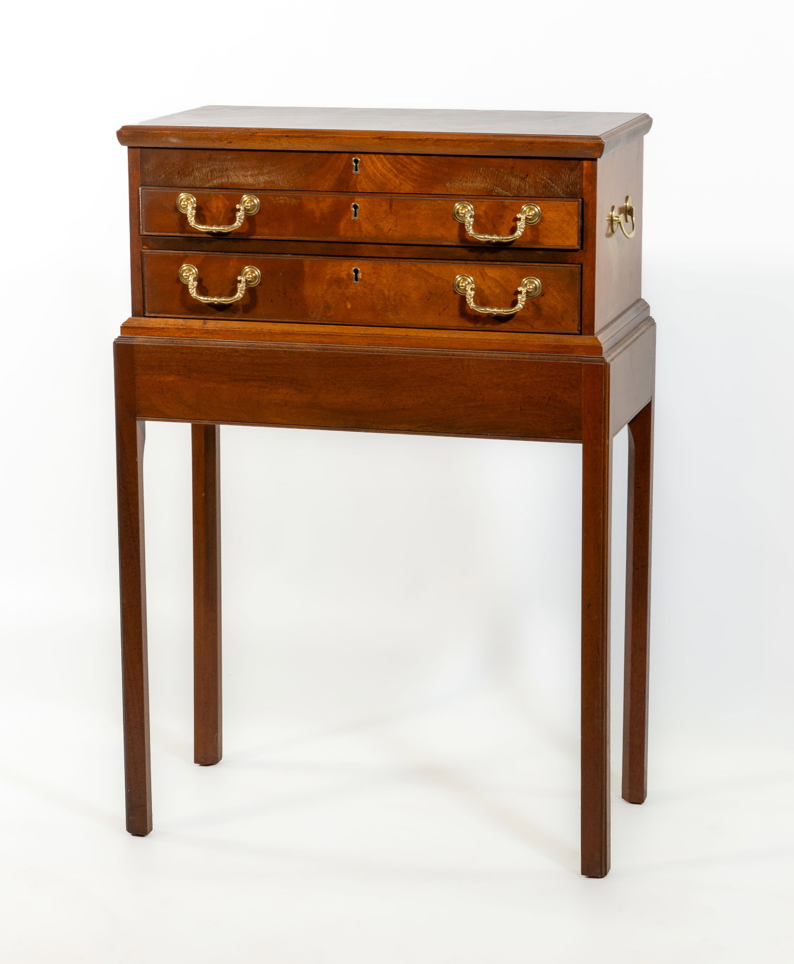 Baker Colonial Williamsburg Mahogany Silver Chest (1 of 14)