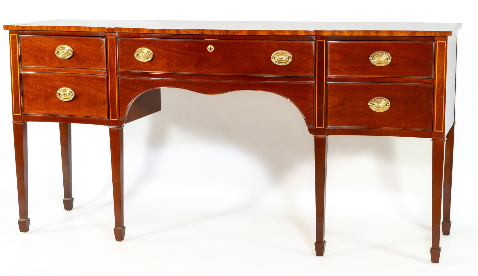 Kindel Federal-style Inlaid Mahogany Sideboard (1 of 18)