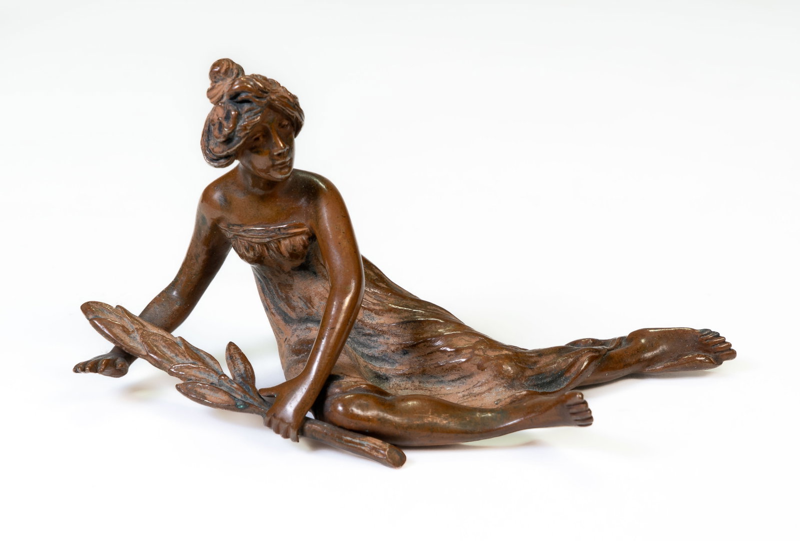 Four (4) Miniature Bronze Figires - 11