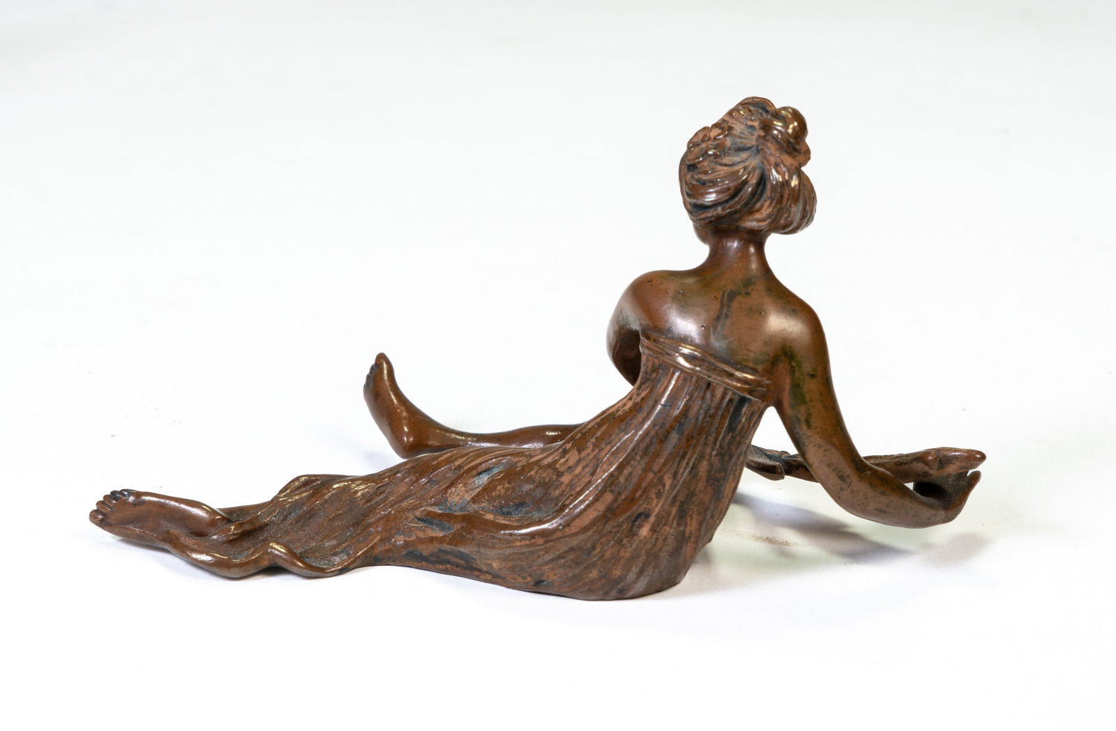 Four (4) Miniature Bronze Figires - 12