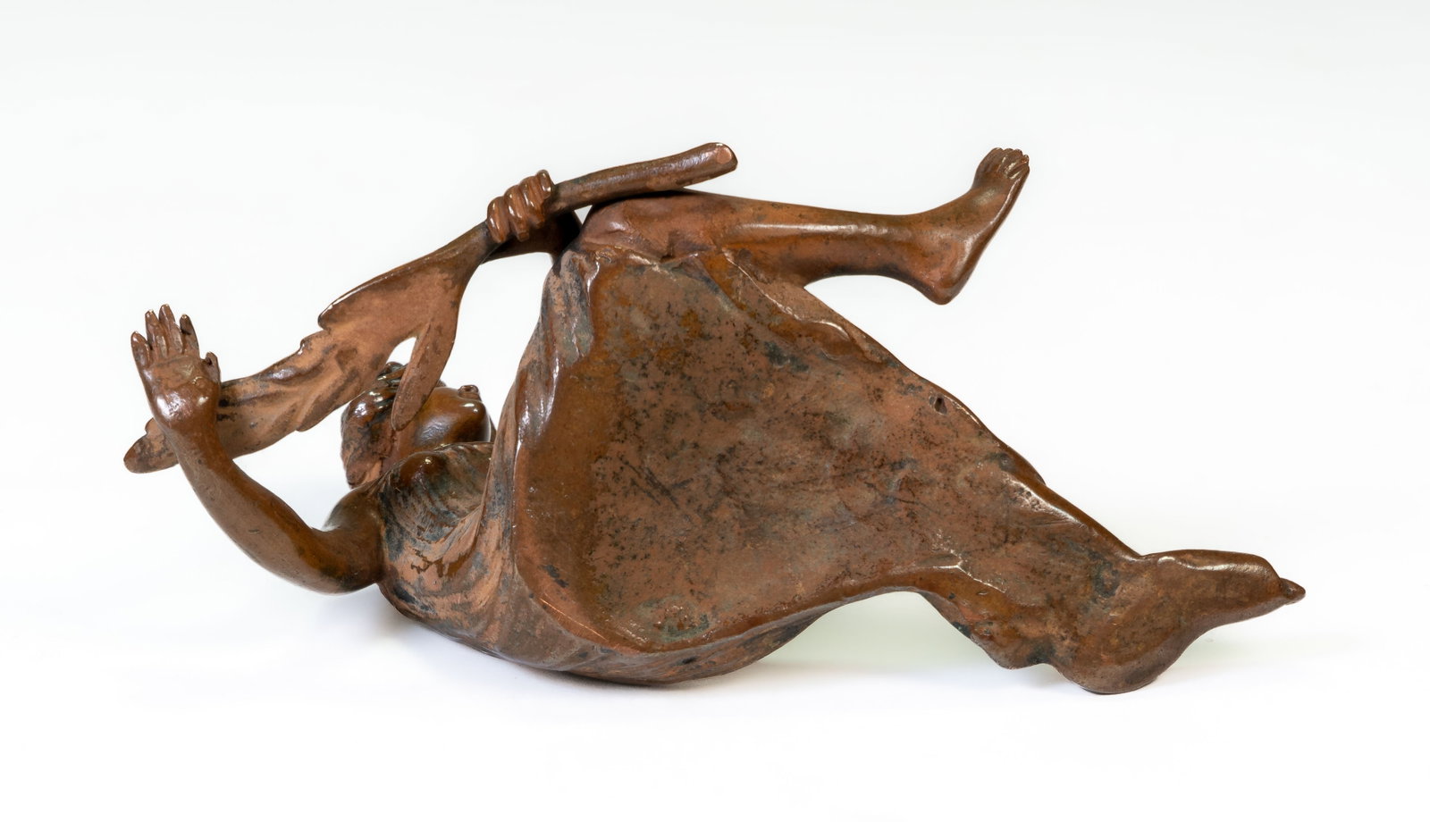 Four (4) Miniature Bronze Figires - 13