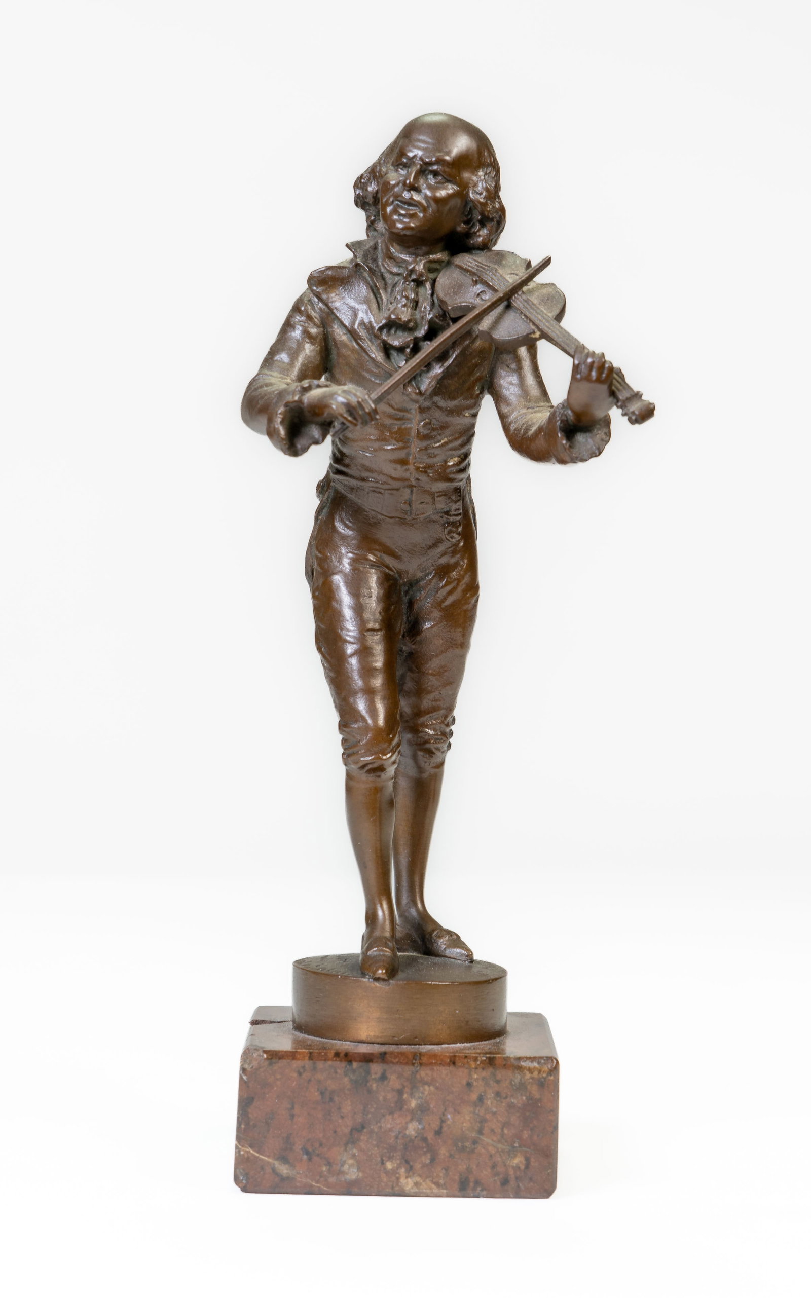Four (4) Miniature Bronze Figires - 14