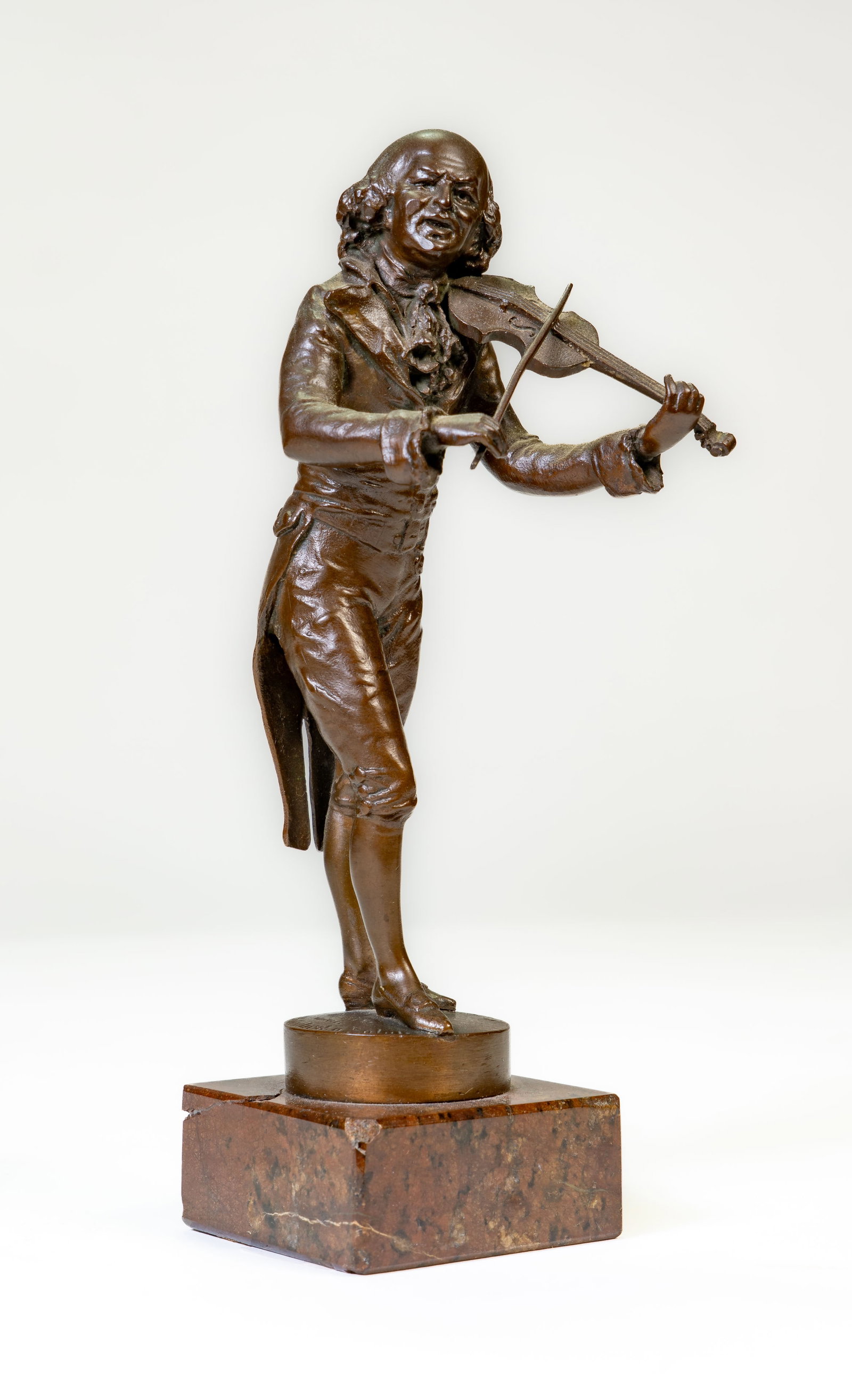 Four (4) Miniature Bronze Figires - 15