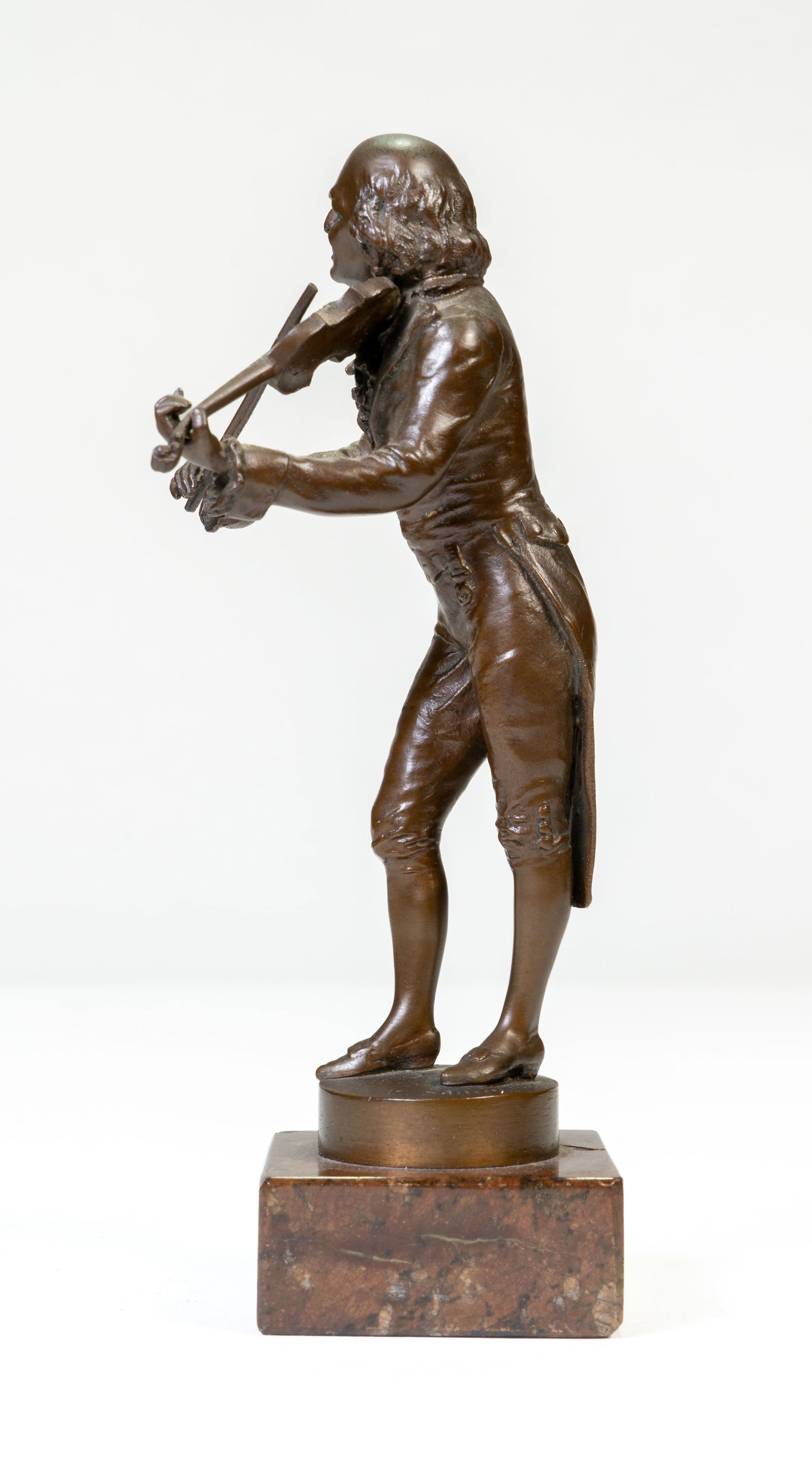 Four (4) Miniature Bronze Figires - 17