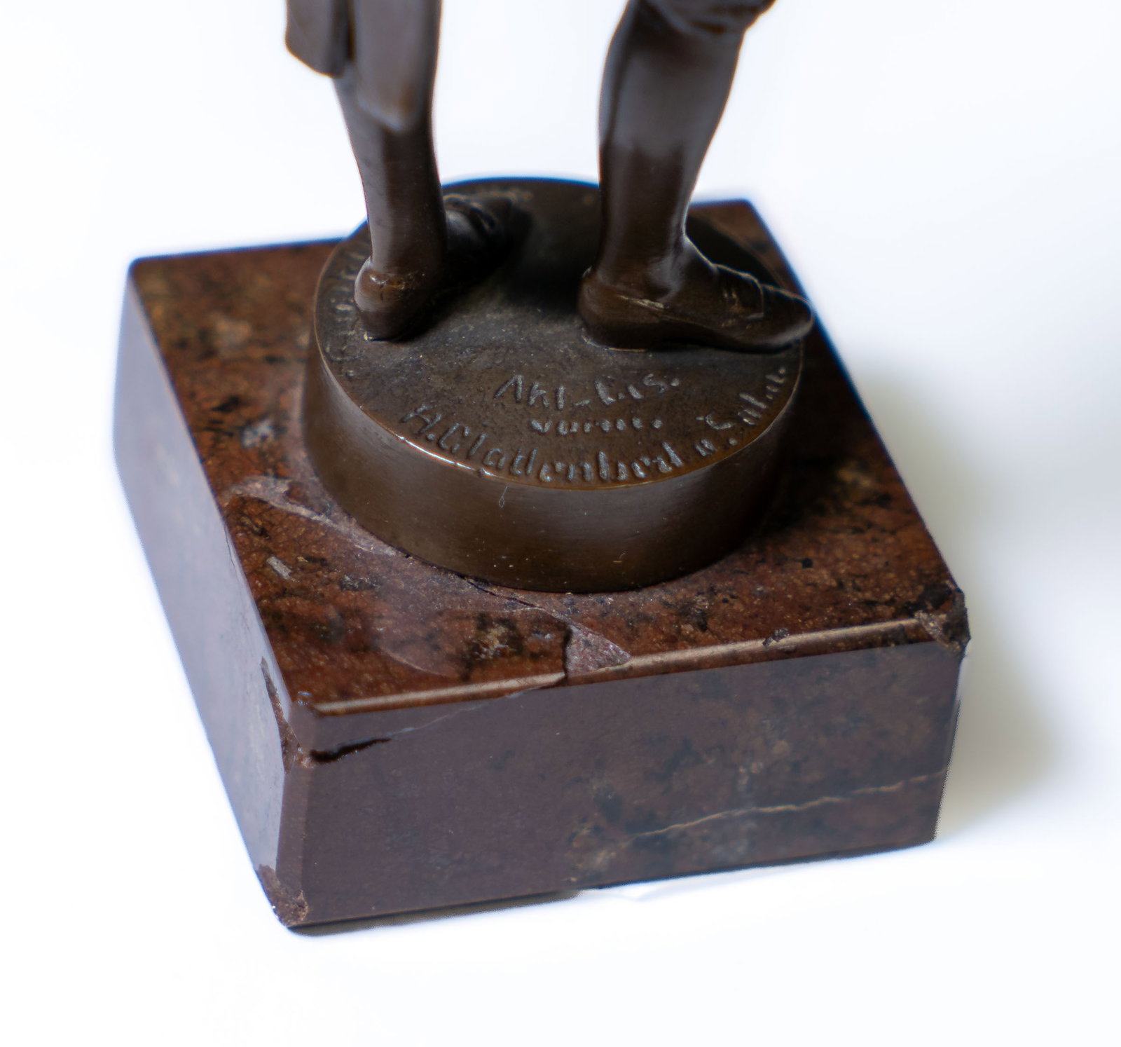 Four (4) Miniature Bronze Figires - 18