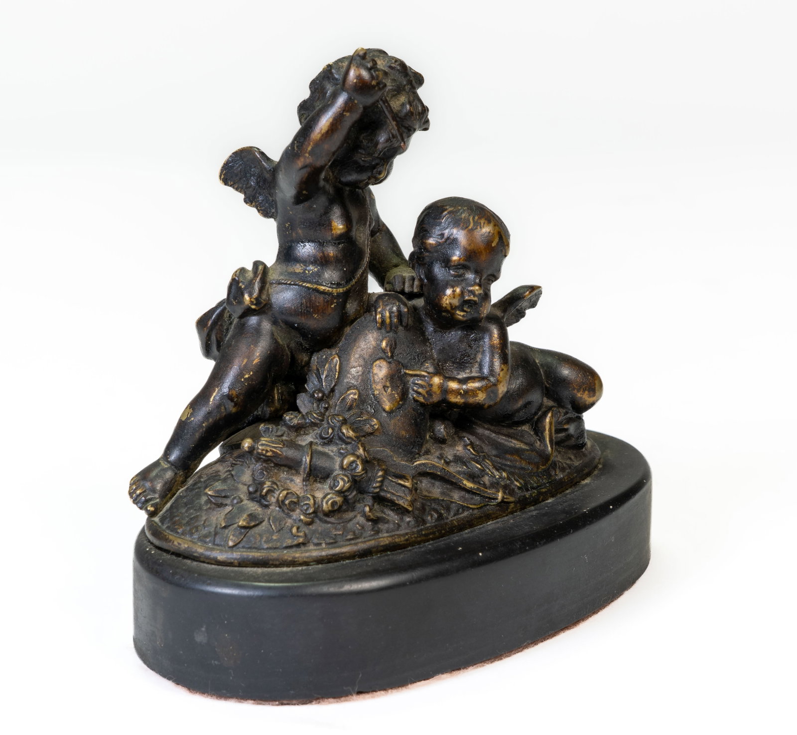 Four (4) Miniature Bronze Figires - 5