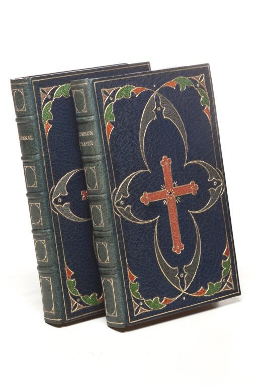[GRABAU] PROTESTANT EPISCOPAL CHURCH OF AMERICA: [GRABAU] PROTESTANT EPISCOPAL CHURCH OF AMERICA. The Protestant Episcopal Church of America. 2 works uniformly bound, Indian paper editions, 8vo., including: THE HYMNAL. Oxford University Press. NY, 1