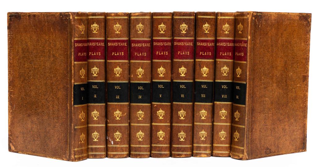 [LIT] CHALMERS. PLAYS OF SHAKESPEARE. 9 VOLS (1 of 4)