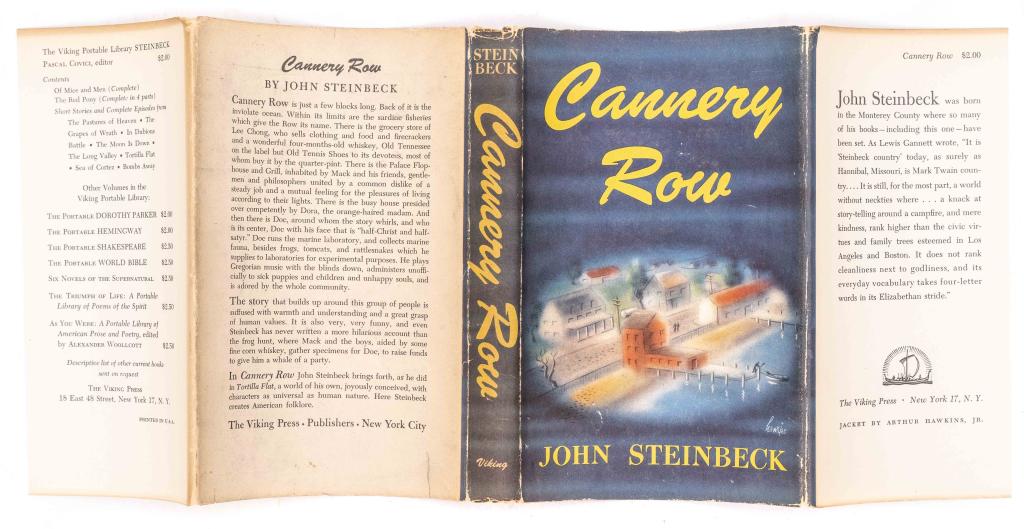 [LITERATURE] STEINBECK, JOHN. CANNERY ROW. 1945 (1 of 5)