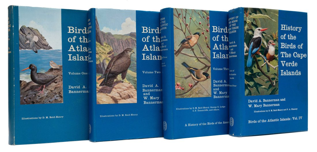 BANNERMAN. BIRDS OF THE ATLANTIC ISLANDS. 4V. 1963 (1 of 6)