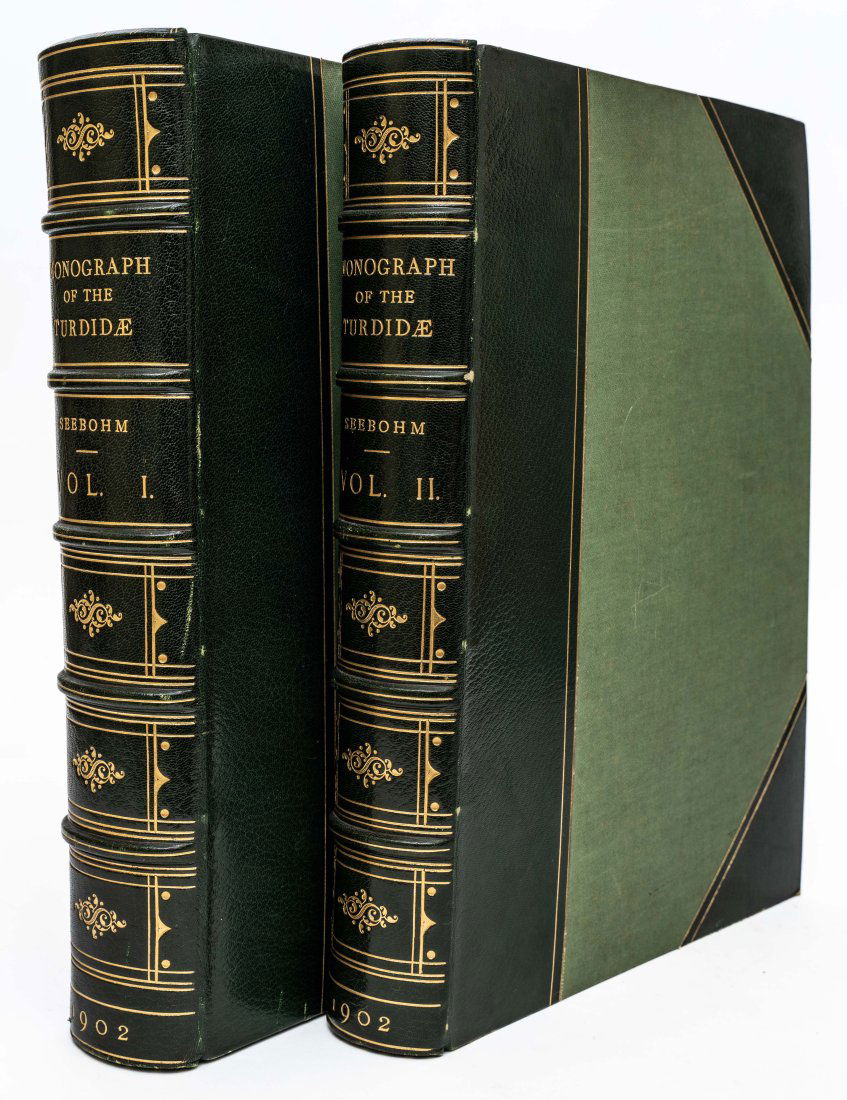 SEEBOHM, H. MONOGRAPH OF THE TURDIDAE. 2V. 1902 (1 of 8)