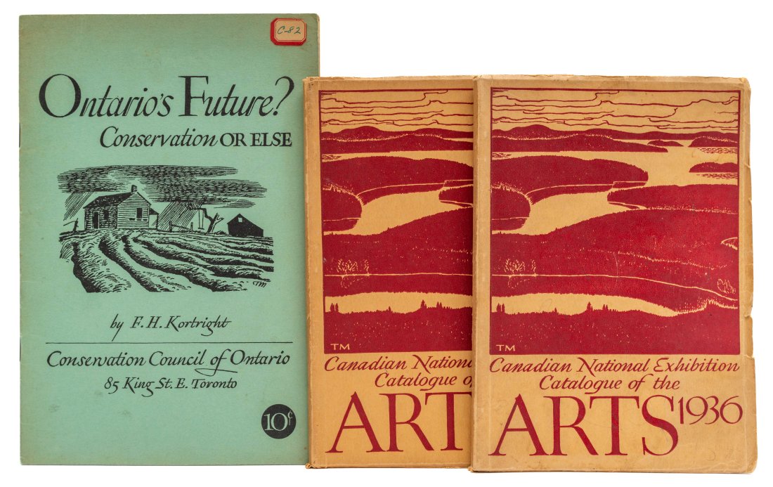 [CANADIAN ART] LOT OF 8 VOLS SOLD TOGETHER (1 of 4)