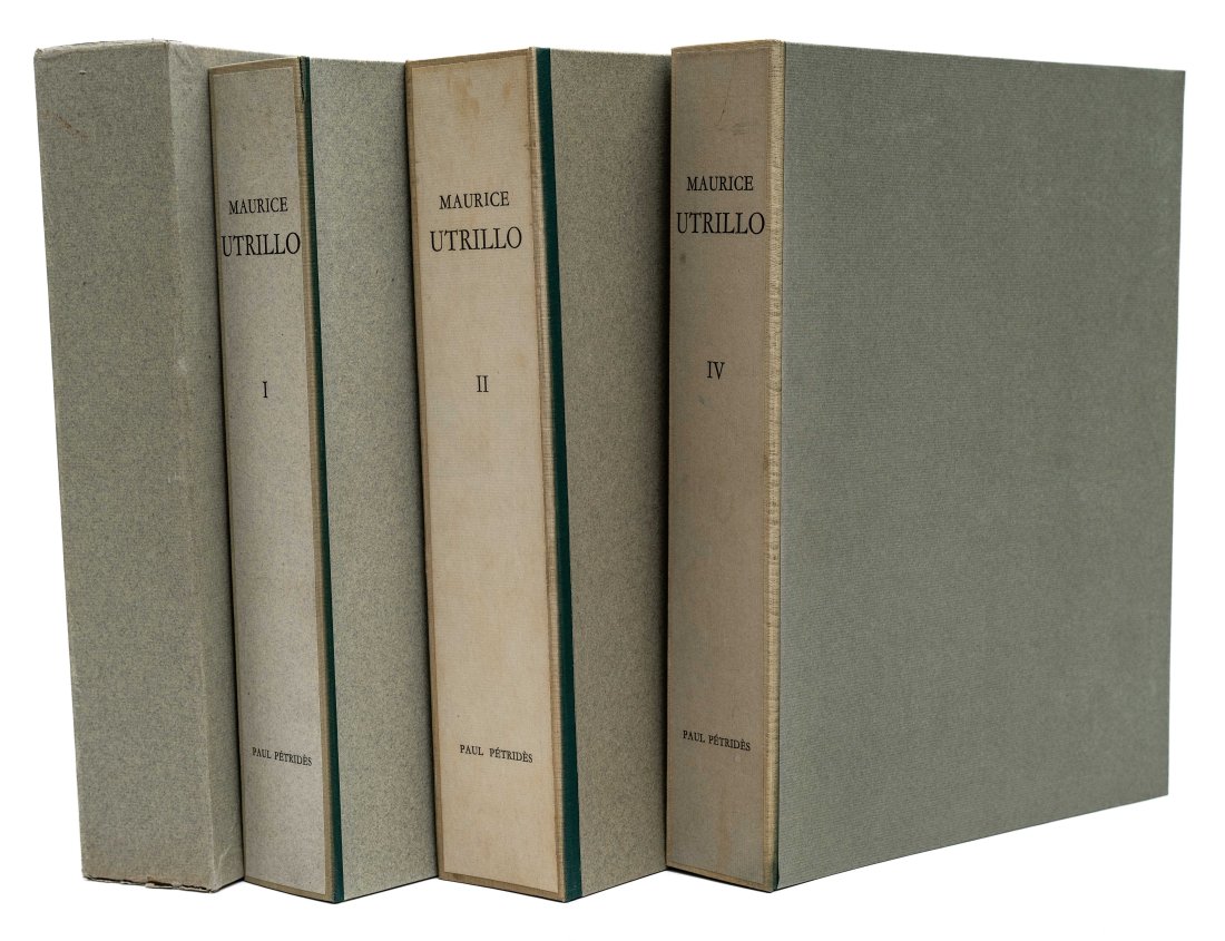 UTRILLO, MAURICE. L'OEUVRE COMPLET. 3V. 1959-66 (1 of 7)