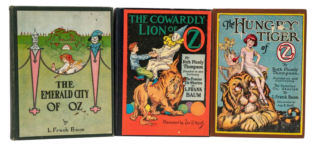 BAUM, L. FRANK. LOT OF 3  VOLUMES SOLD TOGETHER (1 of 11)