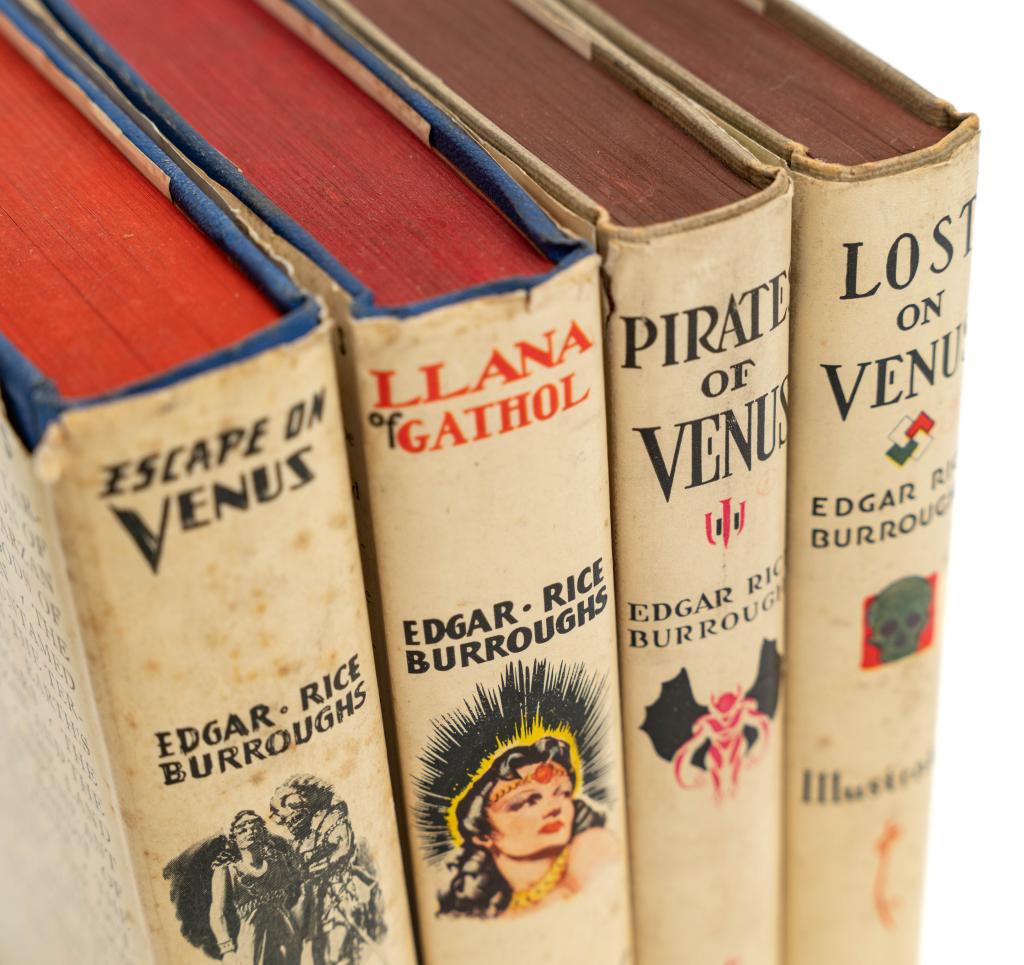 BURROUGHS, EDGAR RICE. LOT OF 4 V SOLD TOGETHER (1 of 3)