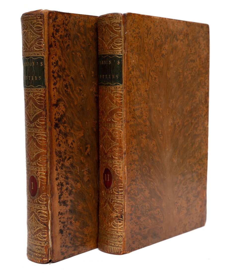 JOHNSON, SAMUEL. LETTERS TO AND FROM. 2 VOLS. 1788 (1 of 3)