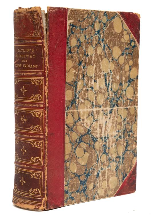 CATLIN. ADVENTURES OJIBBEWAY/IOWAY INDIANS. 1852 (1 of 3)