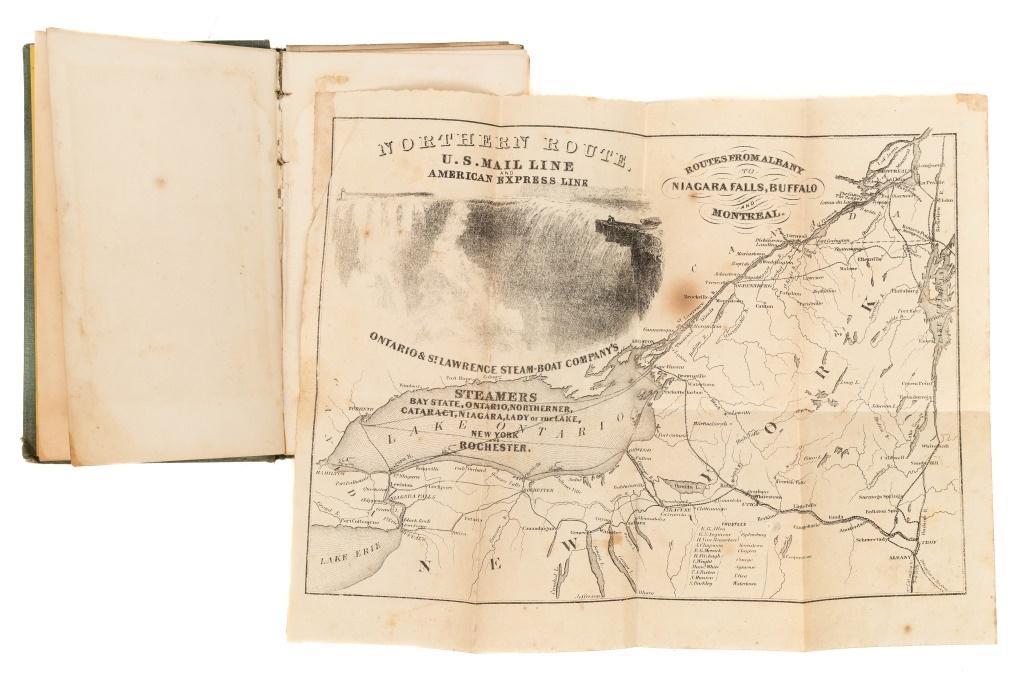 [GUIDE BOOKS] NIAGARA FALLS. 1853 (1 of 3)