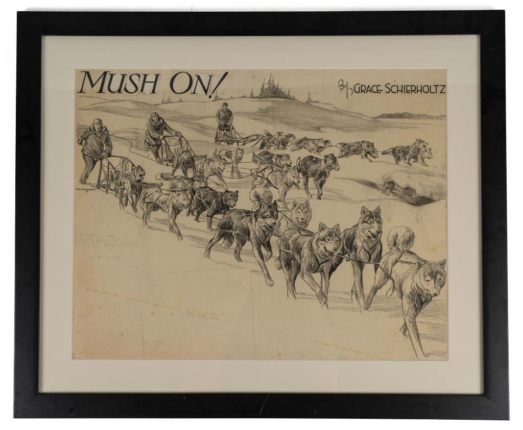 [ILLUSTRATION] ORIGINAL LOUGHEED. MUSH ON! (1 of 1)