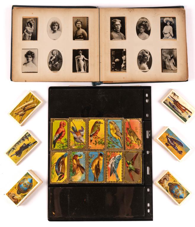 CIGARETTE CARDS. ALBUM + 2 SETS (1 of 4)