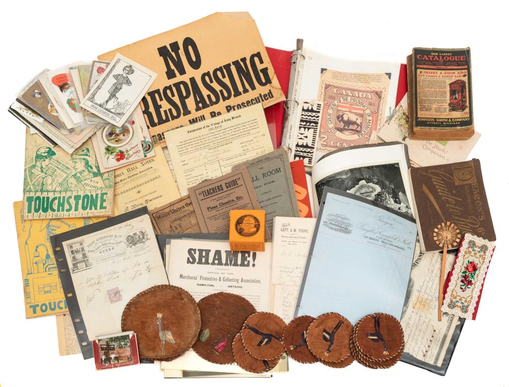 PRINTED EPHEMERA, PAMPHLETS, ETC. LOT OF 100+ (1 of 6)