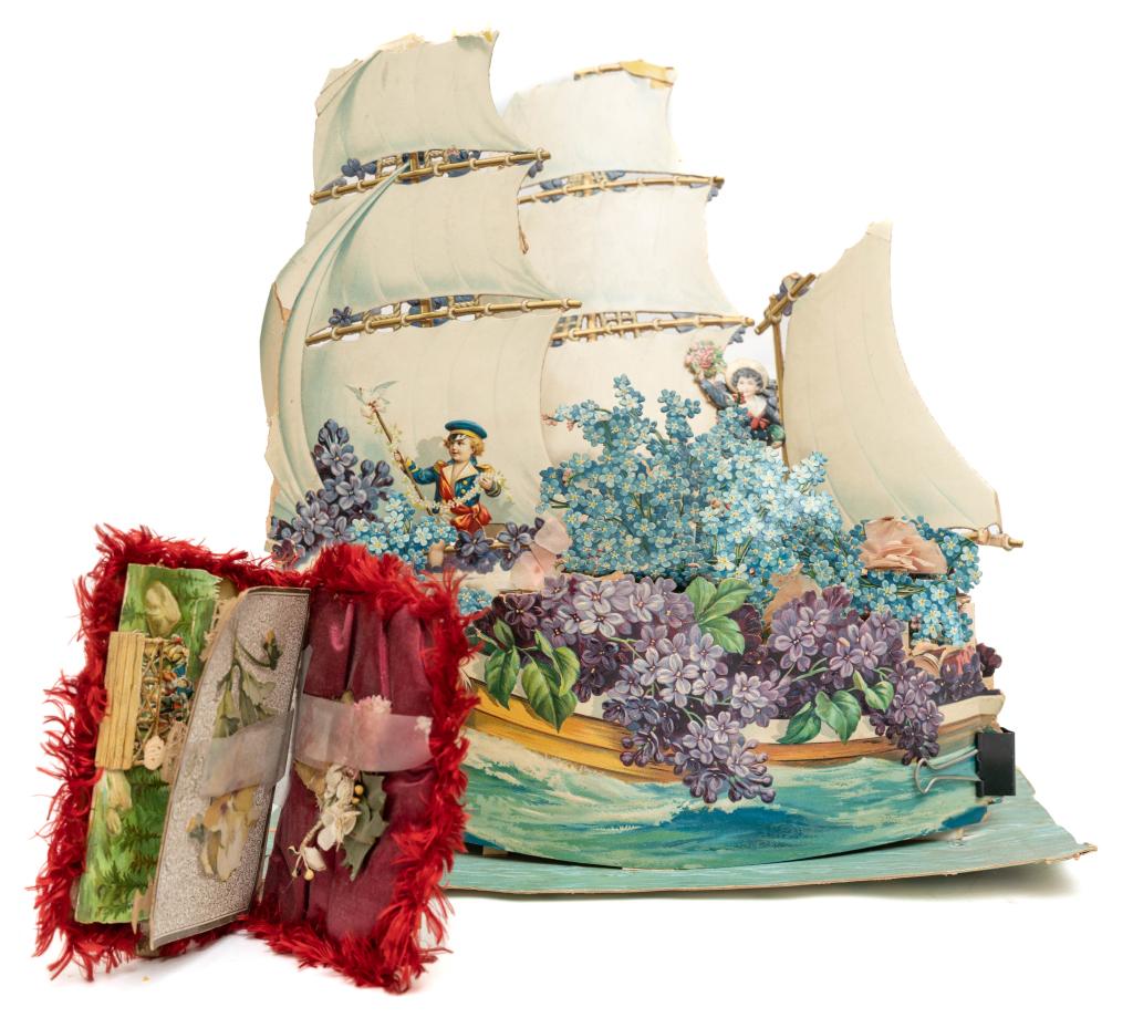 VALENTINES, ETC. EPHEMERA. LOT OF 20 PIECES (1 of 6)