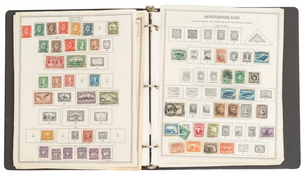 [CANADIANA] EARLY CANADIAN STAMPS. APPROX. 500 (1 of 4)