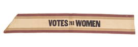 VOTES FOR WOMEN, COTTON SASH