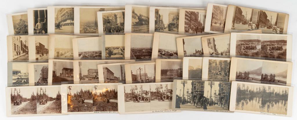 [STEREOS] CANADA VIEWS. 1913. LOT OF 39 TOGETHER (1 of 7)