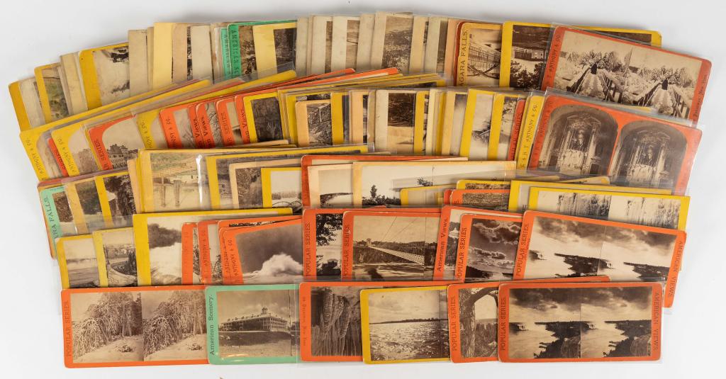 [STEREOS] E. & H.T. ANTHONY & CO. 1860. LOT OF 118 (1 of 5)