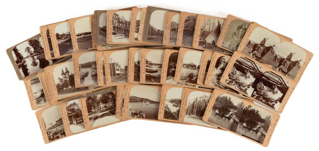 [STEREOS] THE CANADA VIEW COMPANY. LOT OF 48 (1 of 8)