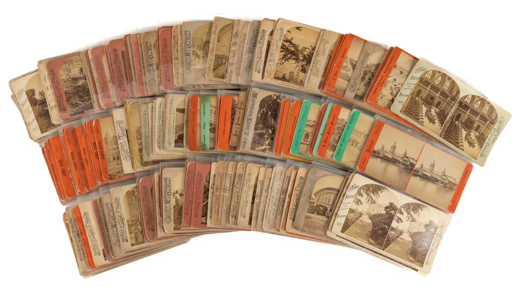 [STEREOS] JAMES ESSON. 1870-80s. LOT OF 175 (1 of 7)