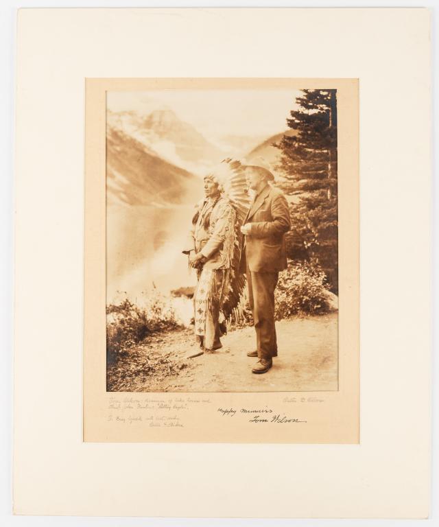 [PRINTS] CHIEF J. HUNTER/SITTING EAGLE, TOM WILSON (1 of 2)