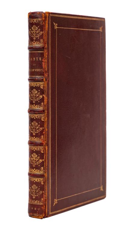 DANTE: ILLUSTRATION AND NOTES. 1890 (1 of 4)