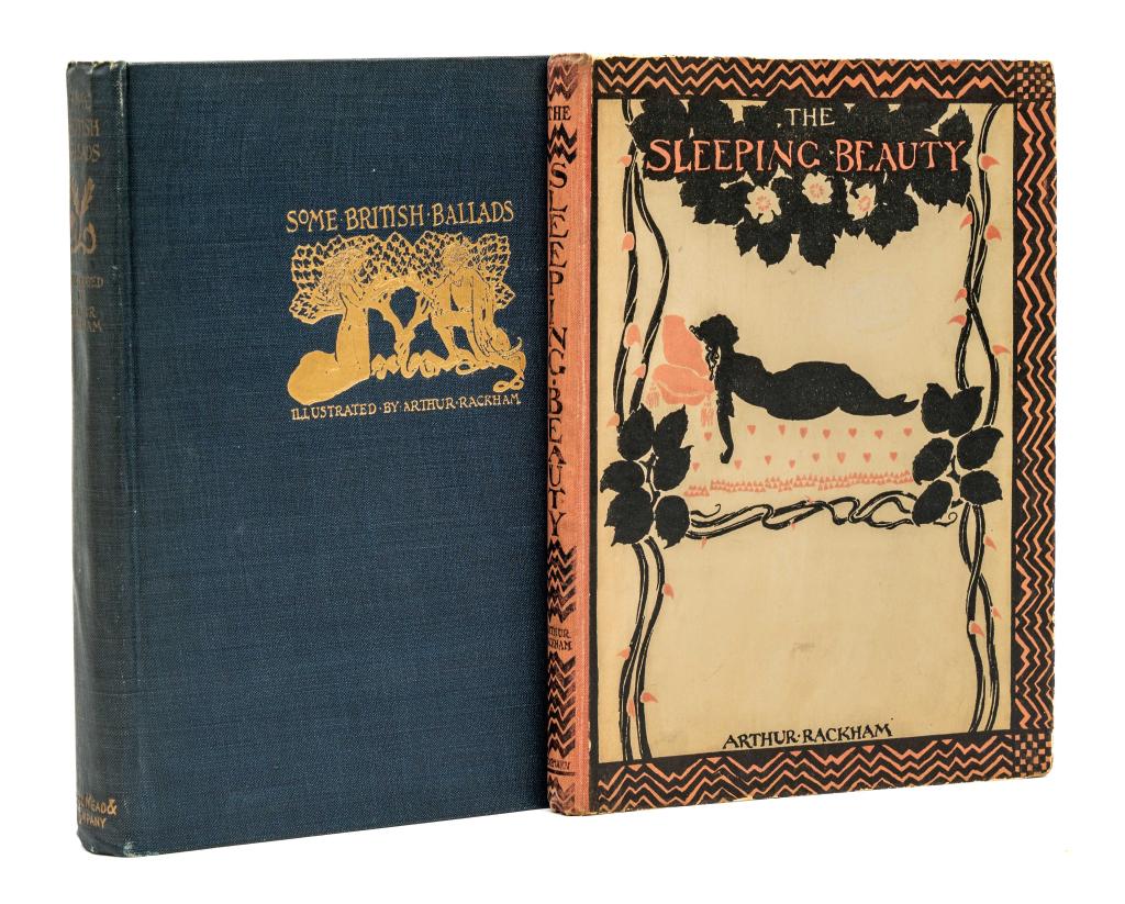 RACKHAM, ARTHUR. LOT OF 2 VOLUMES SOLD TOGETHER (1 of 6)