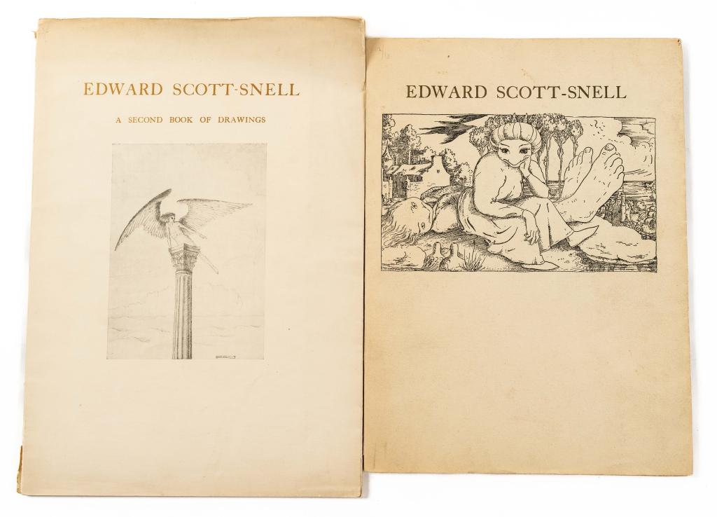 SCOTT-SNELL, EDWARD. LOT OF 2 VOLUMES. SIGNED. (1 of 8)
