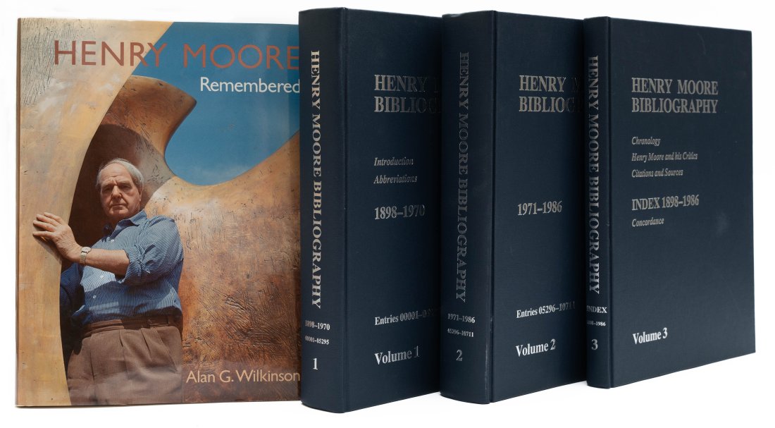 MOORE, HENRY. LOT OF 4 VOLUMES SOLD TOGETHER (1 of 7)