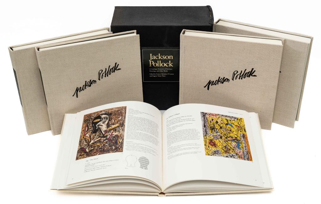 POLLOCK, JACKSON. CATALOGUE RAISONNE. 4+1. 1978-95 (1 of 16)