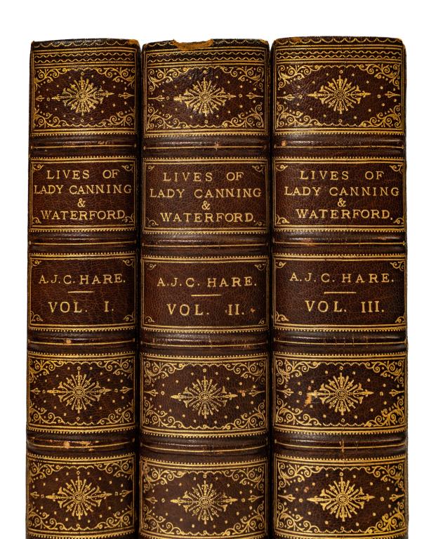 [BINDINGS] HARE, AUGUST J.STORY OF TWO NOBLE LIVES (1 of 4)