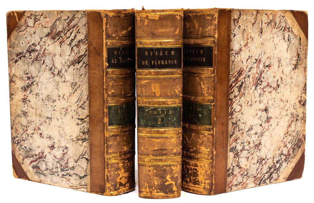 [FLORENCE] DAVID. MUSEUM DE FLORENCE. 3V 1787-1802 (1 of 5)
