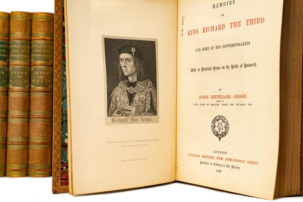 JESSE, J.H. SELECTED WORKS. 16 VOLUMES. 1840-62 (1 of 3)