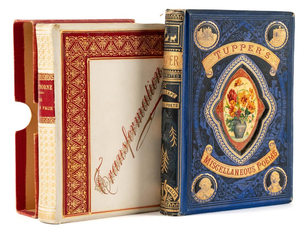 [LITERATURE/BINDINGS] LOT OF 2 VOLS SOLD TOGETHER (1 of 4)