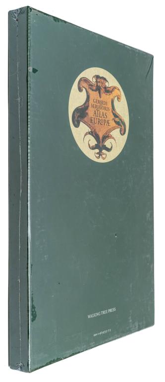 MERCATOR ATLAS OF EUROPE. FACSIMILE: THE MERCATOR ATLAS OF EUROPE / GERARDI MERCATORIS. ATLAS EUROPAE. Walking Tree Press, 1998. Folio. Full green cloth boards. Housed in green paper board slipcase. Shrinkwrapped. *Additional images and 