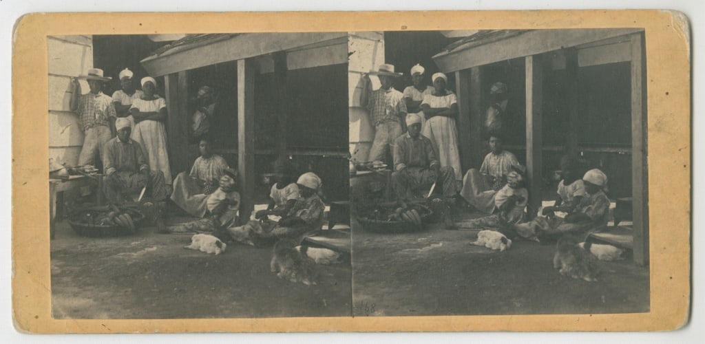 [STEREOS] ANTHONY. SCENES IN CUBA. NO. 168: E. & H.T. Anthony & Co. (New York). SCENES IN CUBA - VISTAS CUBANAS. NO. 168. Mounted to cardstock with printed label on back. Generally very good condition, various imperfections. *Additional images 